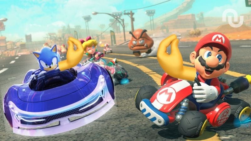 Avec Sonic Racing: CrossWorlds, Sega en profite pour mettre un petit tacle à Mario Kart