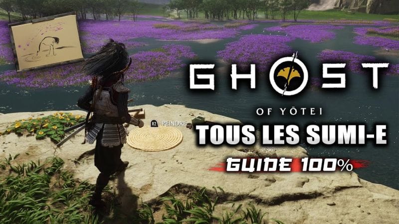 Ghost of Yotei : Tous les SUMI-E (Emplacements) 🏆 Artiste en herbe