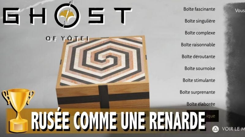 RUSÉE COMME UNE RENARDE - OÙ TROUVER ET RÉSOUDRE LES CASSE-TÊTES DES NEUF-QUEUES - GHOST OF YOTEI