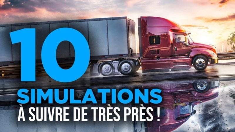 10 JEUX de SIMULATION à venir fin 2025 et 2026 (Paralives, Flight Simulator 2024, Jurassic World...)