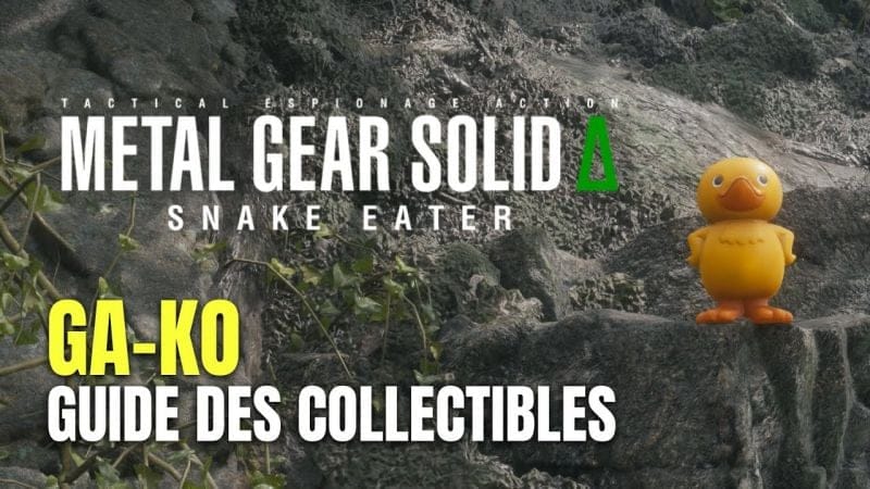 Metal Gear Solid Delta: Snake Eater Guide des Ga-Ko - Collectionneur de Ga-Ko Guide de Trophée