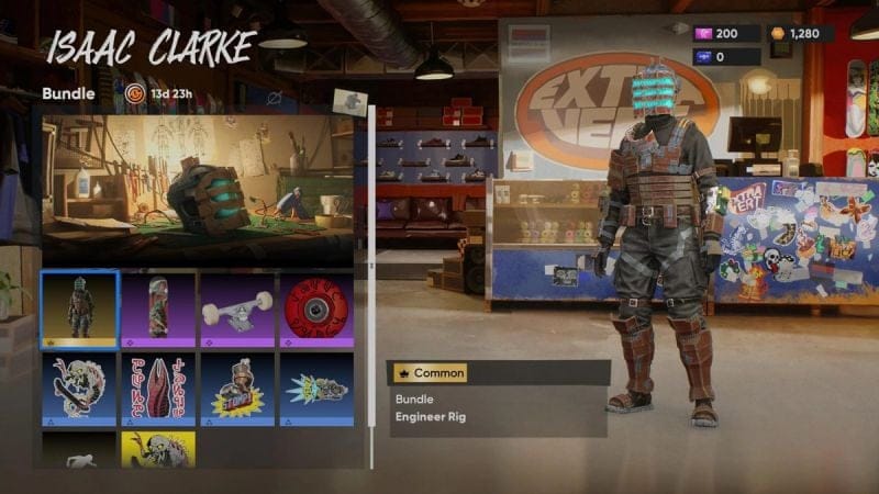 Un pack de skins Dead Space à 35 $ dans le jeu free-to-play Skate : les fans s'insurgent