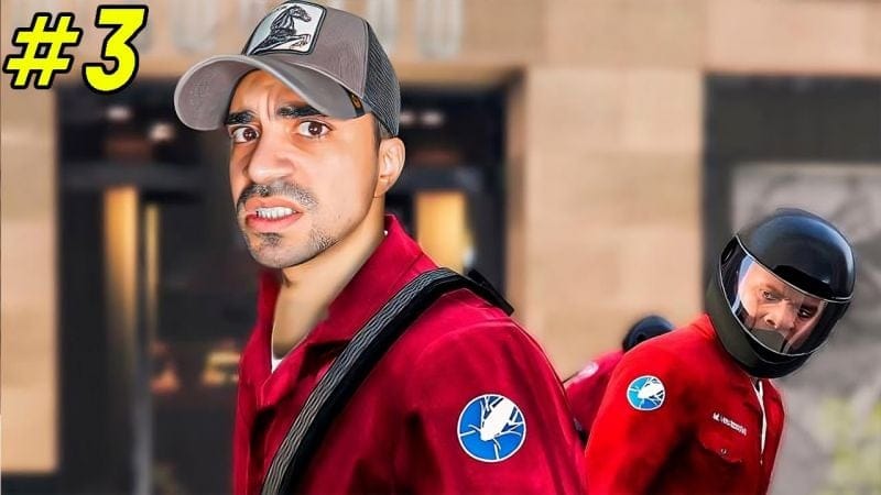 تختيم قراند 5 سرقة اكبر محل مجورهات " مبلغ 3.999.999 $ " - GTA V