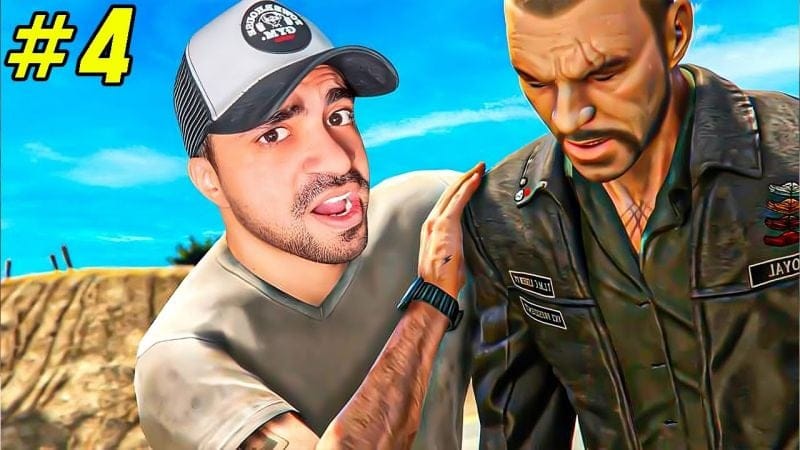 تختيم قراند 5 هجمنا على عصابة الدراجات و سببنا حرب عصابات - GTA V