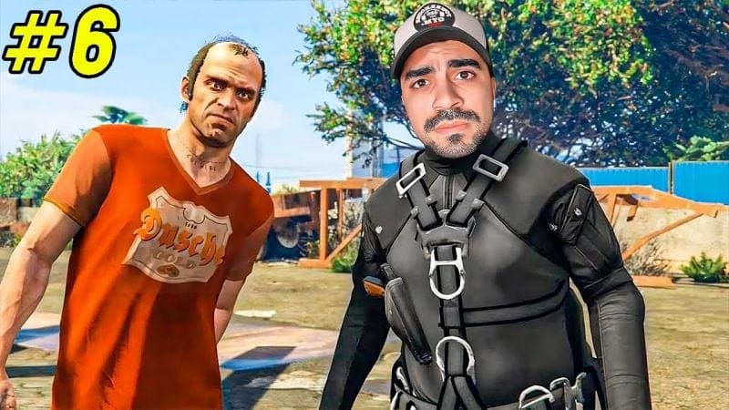 تختيم قراند 5 إقتحام مكتب التحقيقات الفيدرالي - GTA V