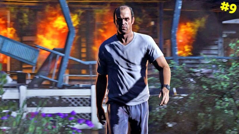 إبادة الإخوة أونيل بمود جرافيك جي تي أي 6 | GTA V Walkthrough with GTA 6 Graphics #9
