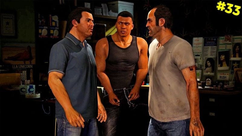 الاستعداد للعملية الكبرى بمود جرافيك جي تي أي 6 | GTA V Walkthrough with GTA 6 Graphics #33