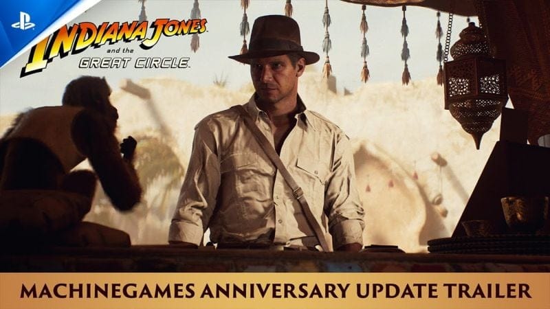 Indiana Jones and the Great Circle - MachineGames Anniversary Update Trailer | PS5 Games