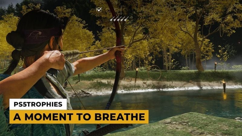 Ghost of Yotei - A Moment to Breathe Trophy Guide - Perfect Score Ku-e-Shinok Archery Minigame