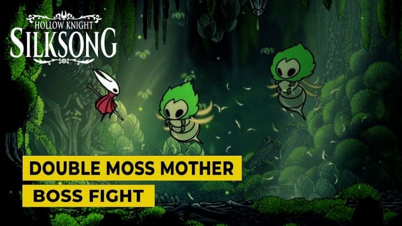 Double Moss Mother Boss Fight - Hollow Knight Silksong