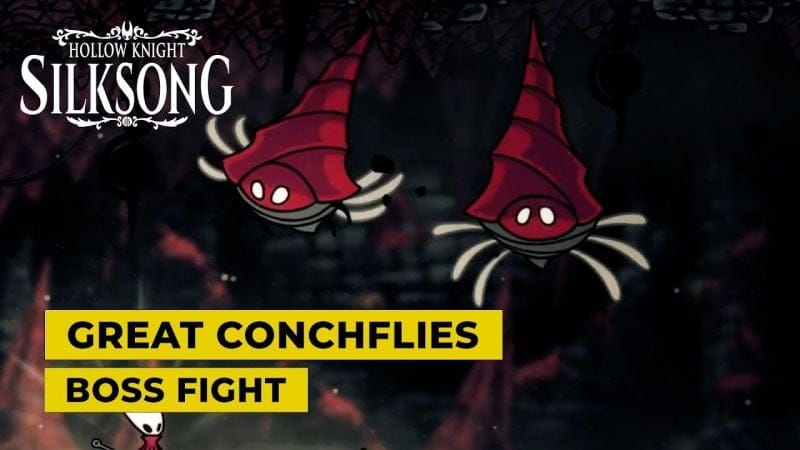 Great Conchflies Boss Fight - Hollow Knight Silksong