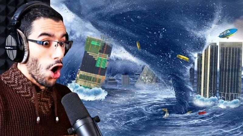 قراند 5 : أكبر إعصار في التاريخ يضرب لوس سانتوس | GTA V Tornado Disaster