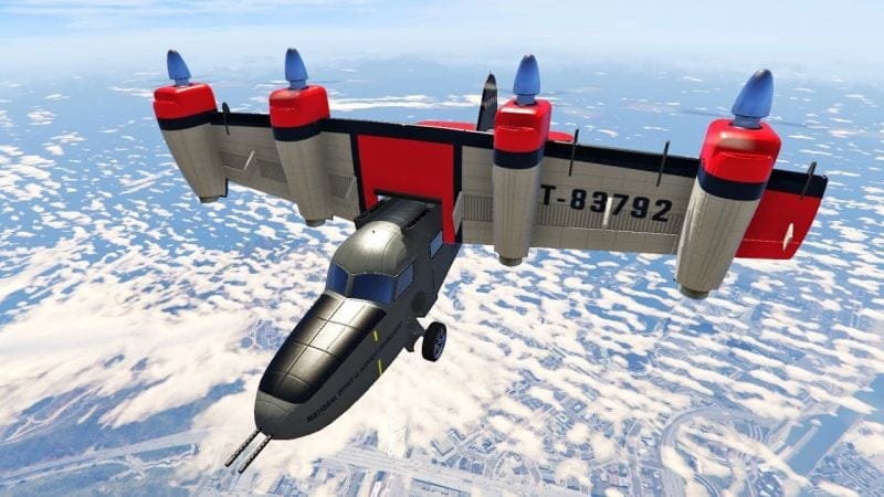 هل هذه طائرة أم هليكوبتر؟ لن تصدق أنها موجودة في جي تي أي 5 | GTA V Smuggler's Run DLC