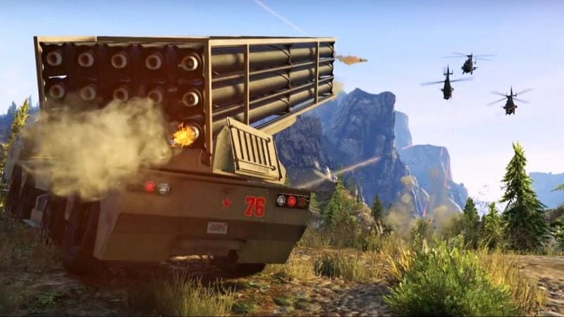 سرقة قاذفة الصواريخ العملاقة في قراند أونلاين | GTA Online Doomsday Heist