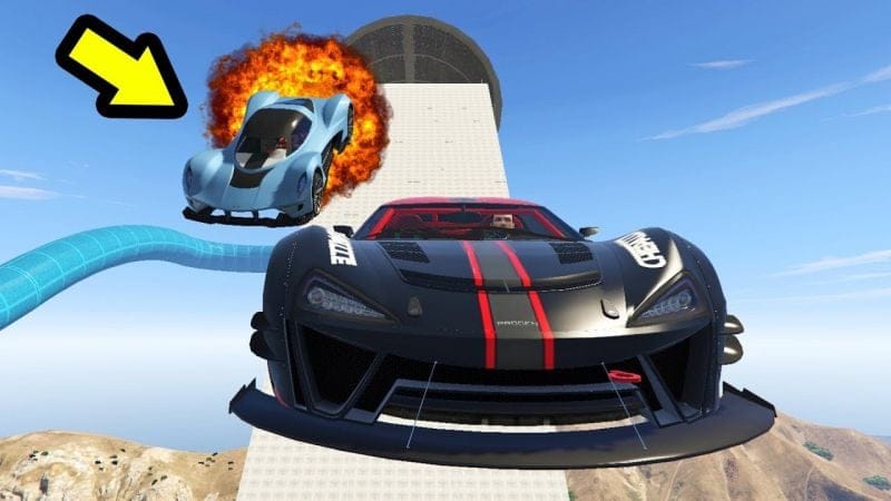 سباق الإنفجار المركز الأخير يتم تفجيره على قراند أونلاين | GTA Online Races