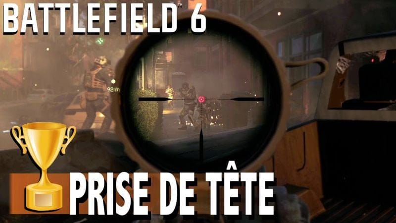 PRISE DE TÊTE - RÉALISER 6 TIRS EN PLEINE TÊTE CONSÉCUTIFS dans DÉPLACER UNE MONTAGNE  BATTLEFIELD 6
