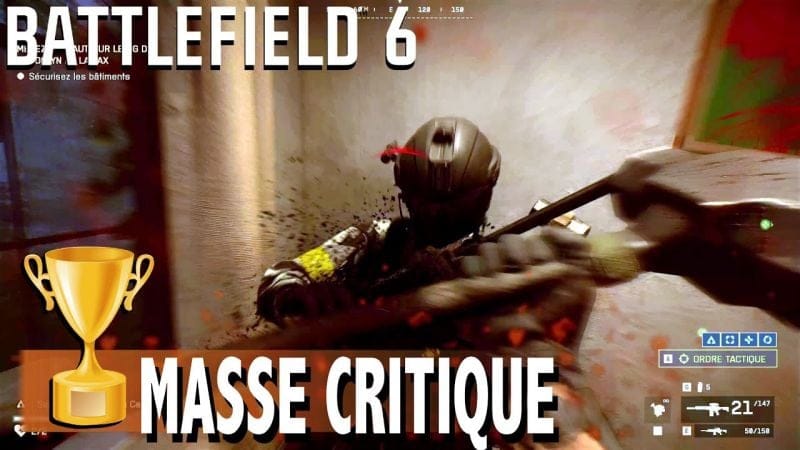 MASSE CRITIQUE - RÉUSSIR 5 ÉLIMINATION AVEC UNE MASSE DANS LA MISSION INSOMNIE - BATTLEFIELD 6