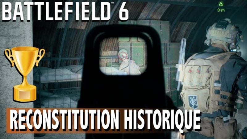 RECONSTITUTION HISTORIQUE - DÉTRUIRE 10 MANNEQUINS DANS LA MISSION LE ROCHER - BATTLEFIELD 6