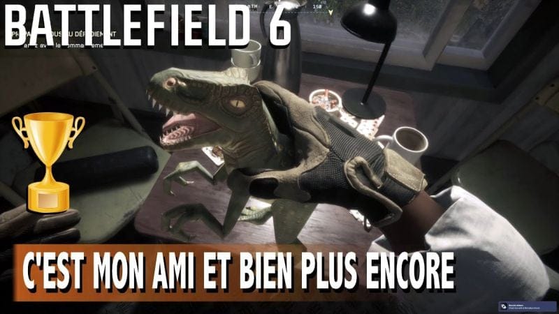 C'EST MON AMI ET BIEN PLUS ENCORE - TROUVER LA FIGURINE DE DINOSAURE DANS LA BASE - BATTLEFIELD 6