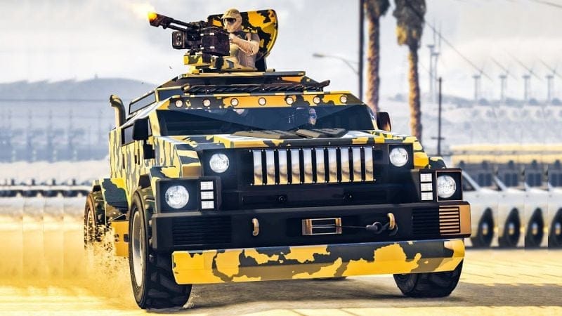 هذه هي أقوى سيارة عسكرية مدرعة في التاريخ على قراند أونلاين | GTA Online