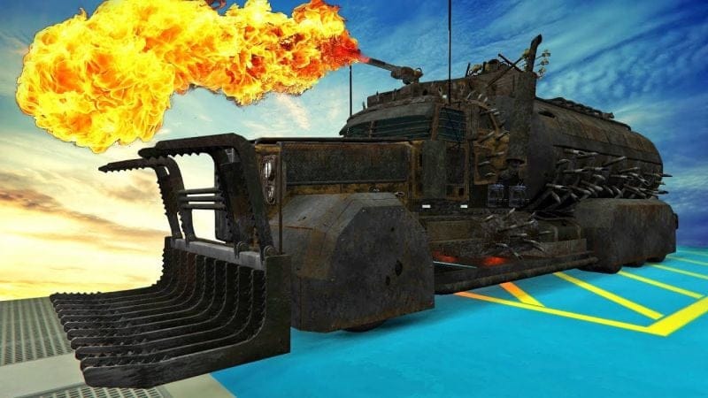 شاحنة إطلاق اللهب المدمرة قراند أونلاين حلبة المعارك | GTA Online Arena War