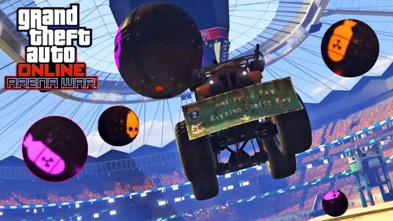 مباراة القنبلة المدمرة قراند أونلاين حلبة المعارك | GTA Online Arena War