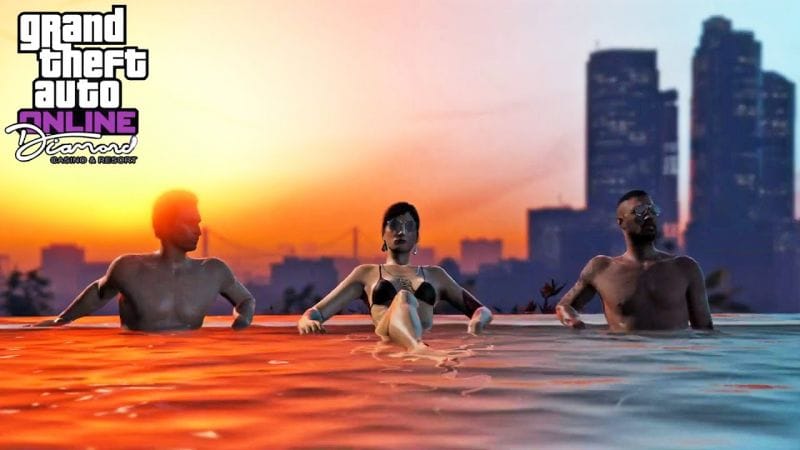 أخيرا لا تفوتك أولى لقطات منتجع الكازينو الألماسي في قراند أونلاين | GTA Online The Diamond Casino