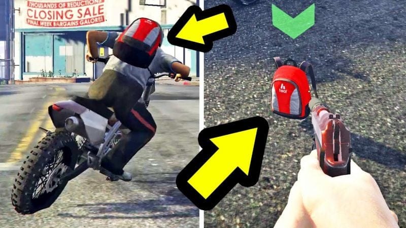 إذا رأيت هذه الحقيبة لا تقترب منها في قراند أونلاين | GTA V Online Cash Bag