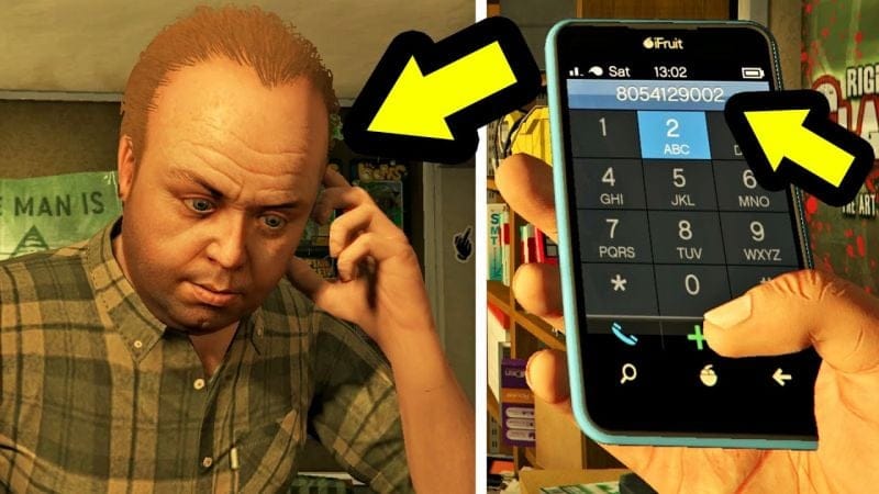 قراند 5 : رقم ليستر السري (إتصل به الآن) | GTA V Lester's Hidden Phone Number