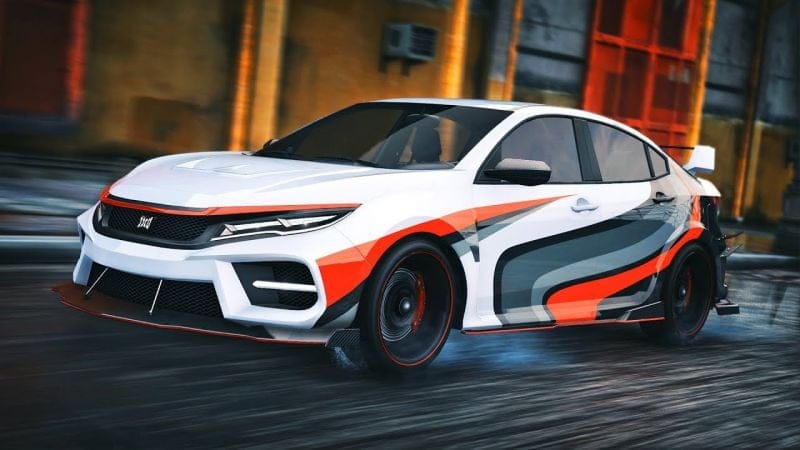 شراء سيارة هوندا سيفيك الجديدة ذات الدفع الأمامي في جي تي أي 5 | GTA Online Honda Civic