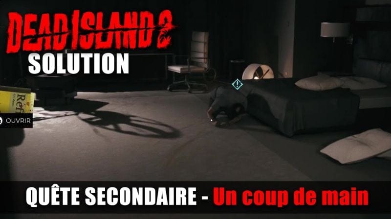 Dead Island 2 - Solution Quête Secondaire : Un coup de main - Trouver le sac de Luther