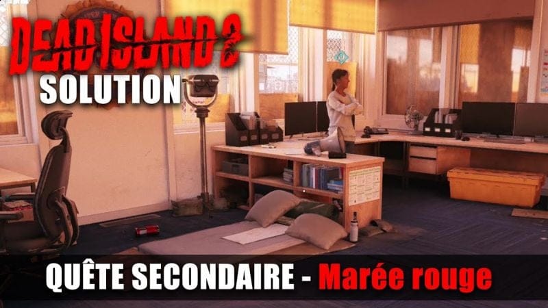 Dead Island 2 - Solution Quête Secondaire : Marée rouge - Fouillez la plage pour le BATEAU