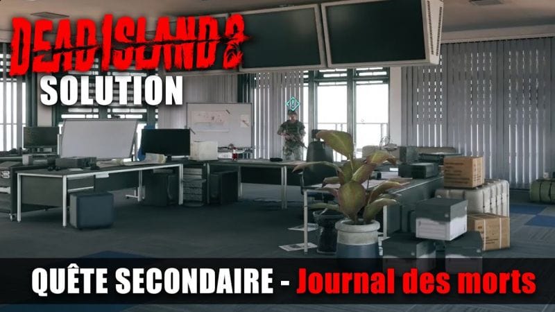 Dead Island 2 - Solution Quête Secondaire : Journal des morts - Clé USB du Convoi