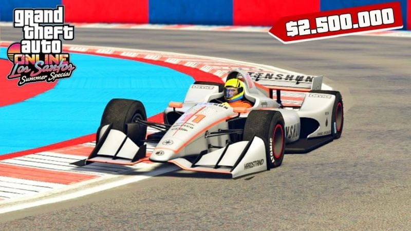 لا تشارك باستعمال هذه السيارة في سباقات قراند أونلاين | GTA Online F1 Races
