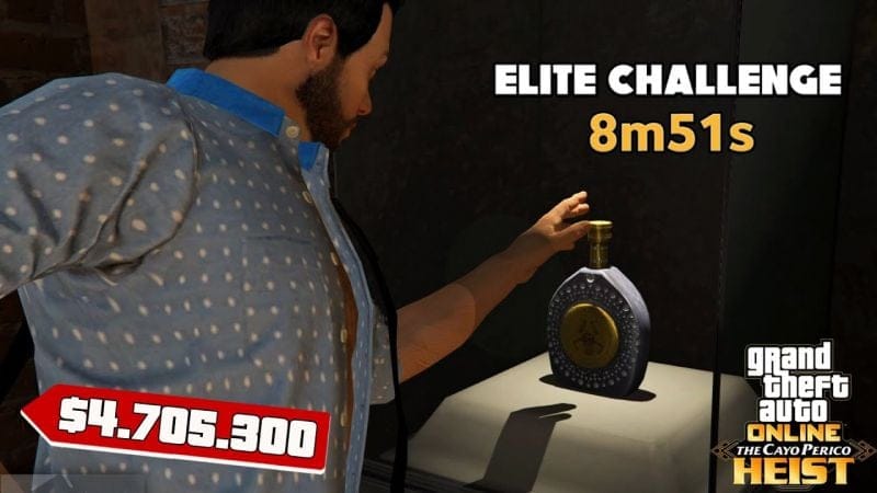 سرقة الجزيرة وإنهاء تحدي النخبة خلال 8 دقائق فقط | GTA Online Cayo Perico Heist Elite Challenge