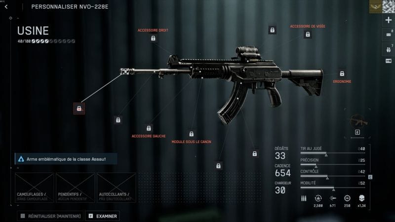 NVO-228E BF6 : Quels accessoires et build prendre pour ce Fusil d'Assaut sur Battlefield 6 ?