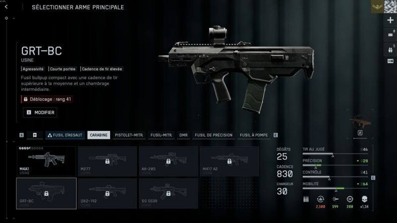 GRT-BC BF6 : Quels accessoires et build prendre pour cette Carabine sur Battlefield 6 ?