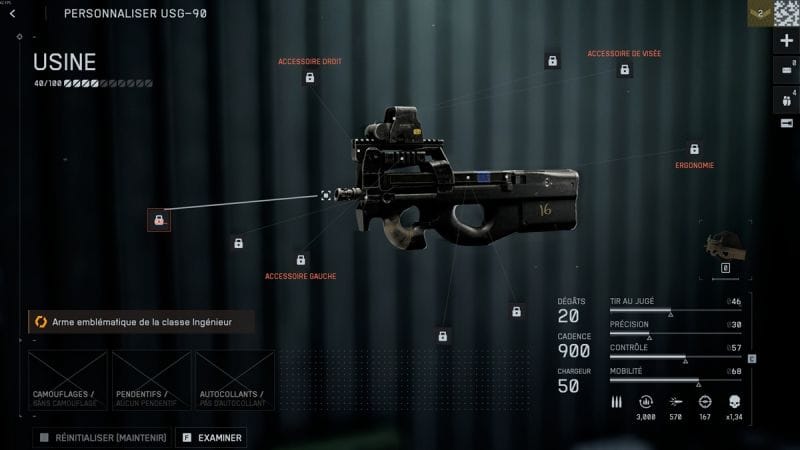 USG-90 BF6 : Quels accessoires et build prendre pour cette SMG sur Battlefield 6 ?