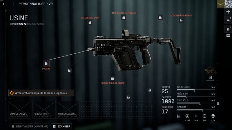 KV9 BF6 : Quels accessoires et build prendre pour cette SMG sur Battlefield 6 ?