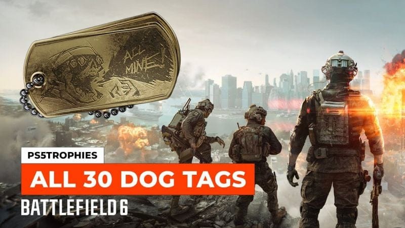 Battlefield 6 - All 30 Dog Tag Collectible Locations in the Campaign