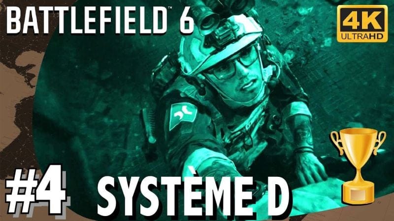 BATTLEFIELD 6 - RAID NOCTURNE / TROPHÉE SYSTÈME D QU'AVEC LE PISTOLET #4 4K ULTRA RTX 5090