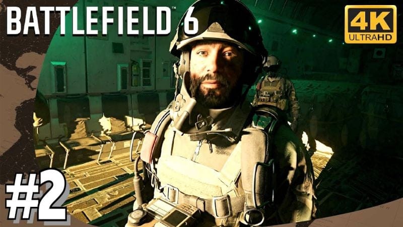 BATTLEFIELD 6 - CAMPAGNE LE ROCHER #2 4K ULTRA RTX 5090