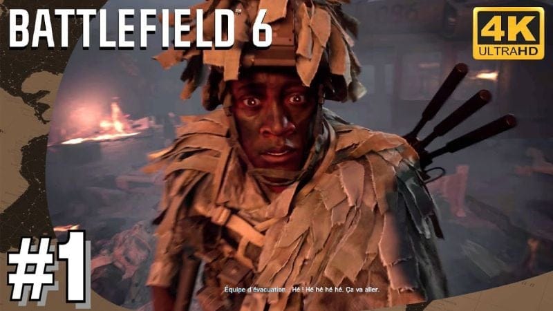 BATTLEFIELD 6 - DÉCOUVERTE CAMPAGNE TOUJOURS FIDÈLES  4K ULTRA RTX 5090