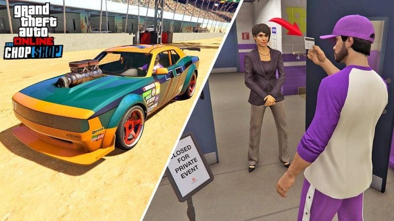 الإستيلاء على سيارة حلبة المعارك في تحديث قراند أونلاين الجديد | GTA Online: The Chop Shop