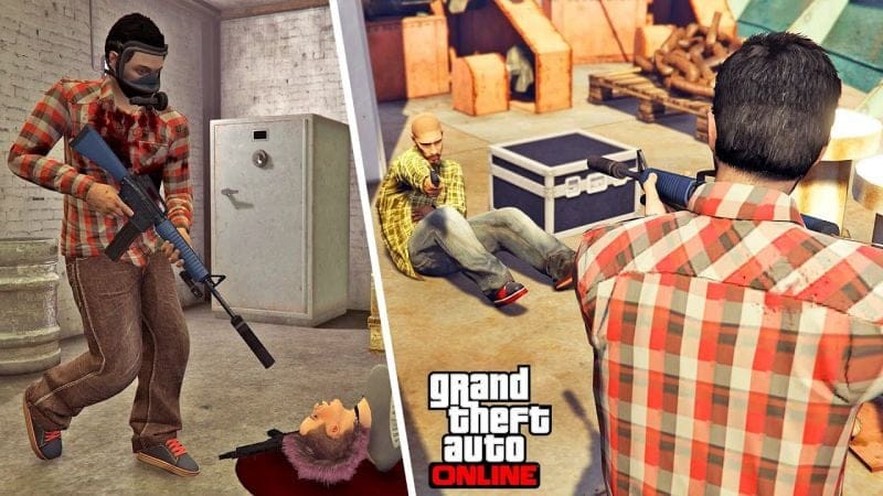 اقتحام منزل تجار الممنوعات في قراند اونلاين | GTA Online
