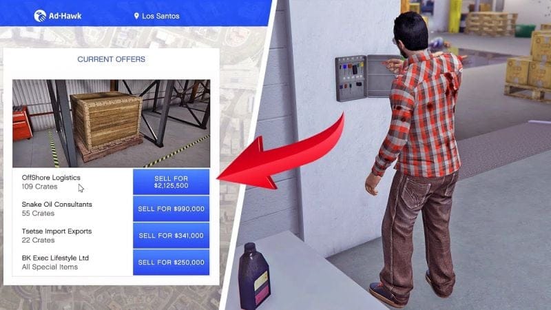 بعد عمل جبار ملأنا المخزن بالسلع استعدادا لمرحلة التوزيع الكبرى في قراند أونلاين | GTA Online