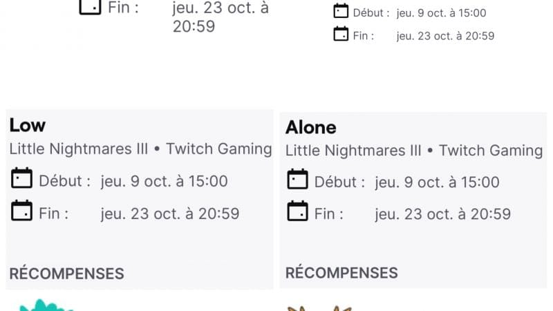 Drops Little Nightmares 3 déjà deux drops