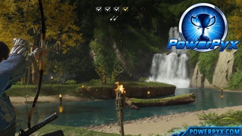Ghost of Yotei - A Moment to Breathe Trophy Guide (Ku-e-Shinok Archery Minigame)