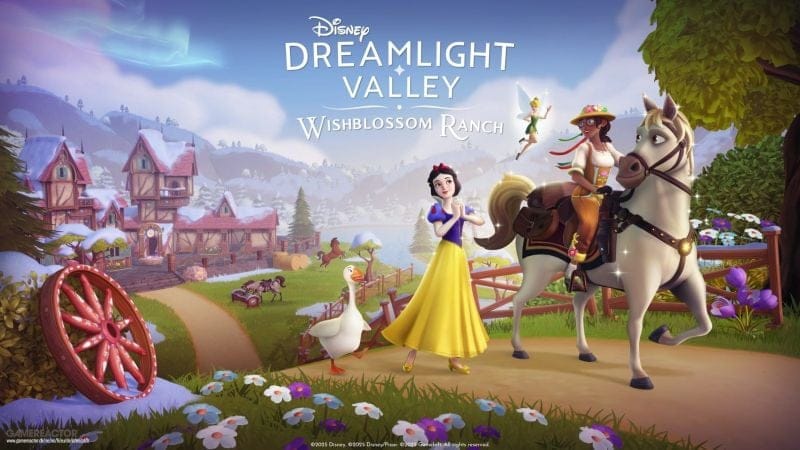 Disney Dreamlight Valley annonce une diffusion spéciale demain pour présenter la prochaine extension, Wishblossom Ranch.