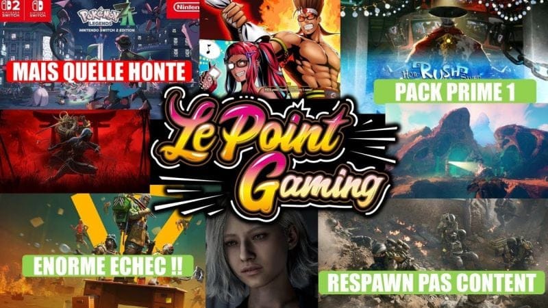 ACTU GAMING (14/10): POKEMON MOCHE, FBC FIREBREAK ECHEC, BORDERLANDS 4, KEEPER, BATTLEFIELD 6...